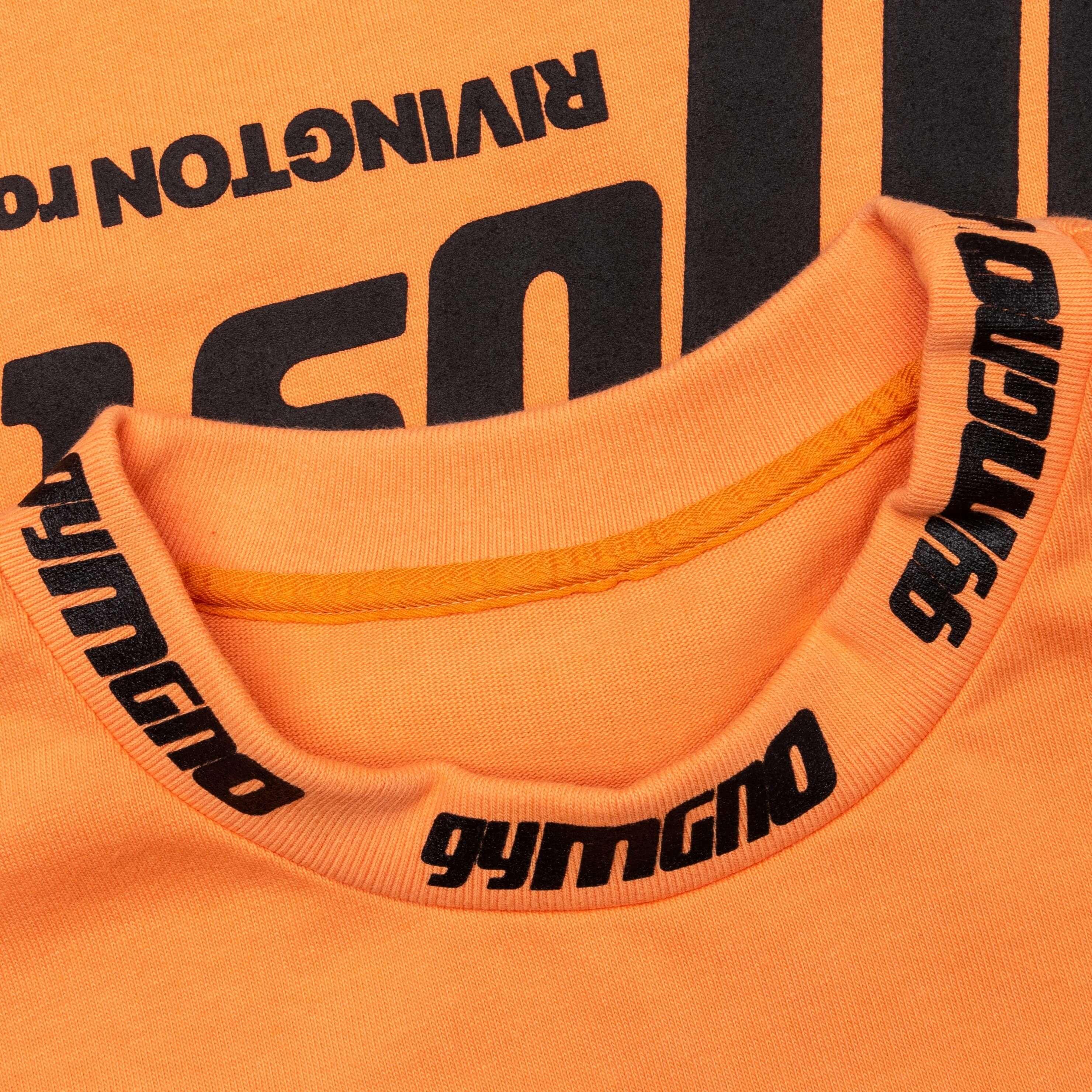 Fasting For Faster L/S Tee - Orange Male Product Image