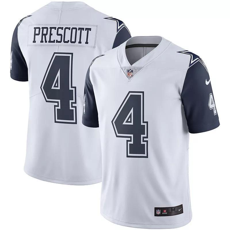 Mens Nike Dak Prescott Dallas Cowboys Color Rush Vapor Limited Jersey Product Image