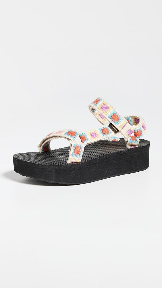 Teva Flatform Universal Crochet Sandals | Shopbop Product Image