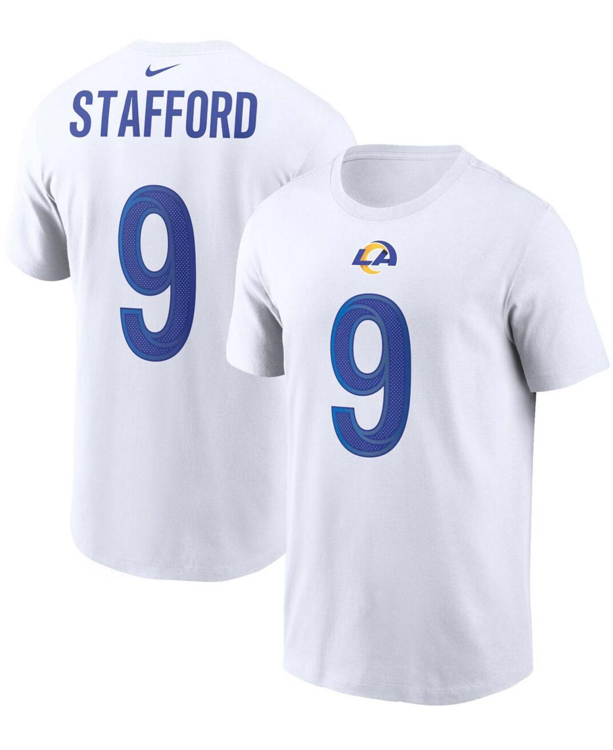 Mens Nike Matthew Stafford Los Angeles Rams Name & Number T-Shirt Product Image