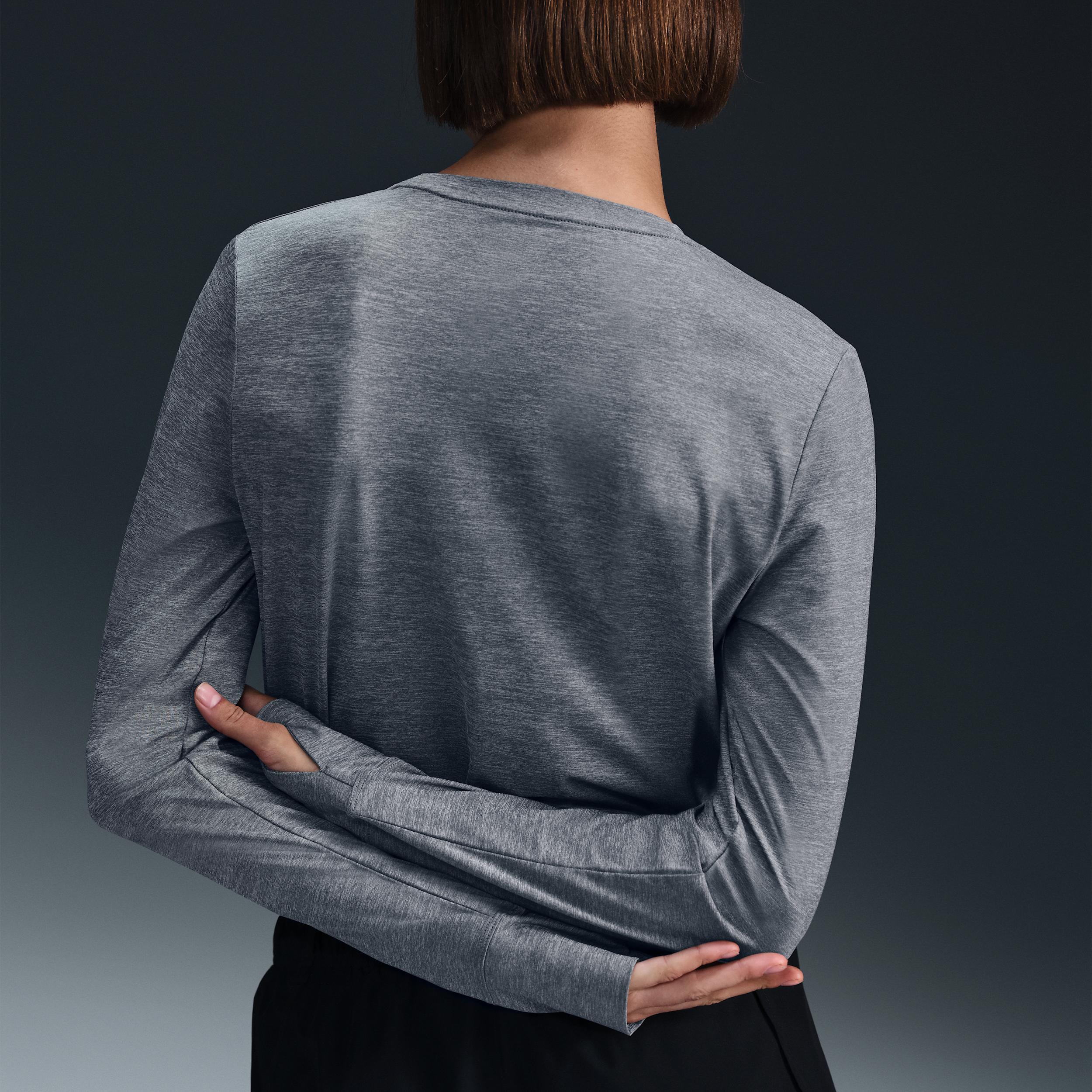 Nike One Classic Women's Dri-FIT Long-Sleeve Top Product Image