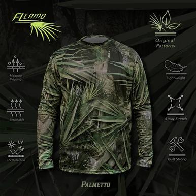 FL Camo® Men's L/S Performance Camo Shirt Product Image