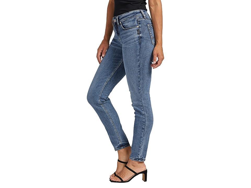 Silver Jeans Co. Suki Mid-Rise Skinny Jeans L93136EDB205 (Indigo) Women's Jeans Product Image