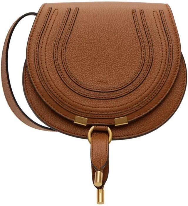 Tan Small Marcie Saddle Bag Product Image