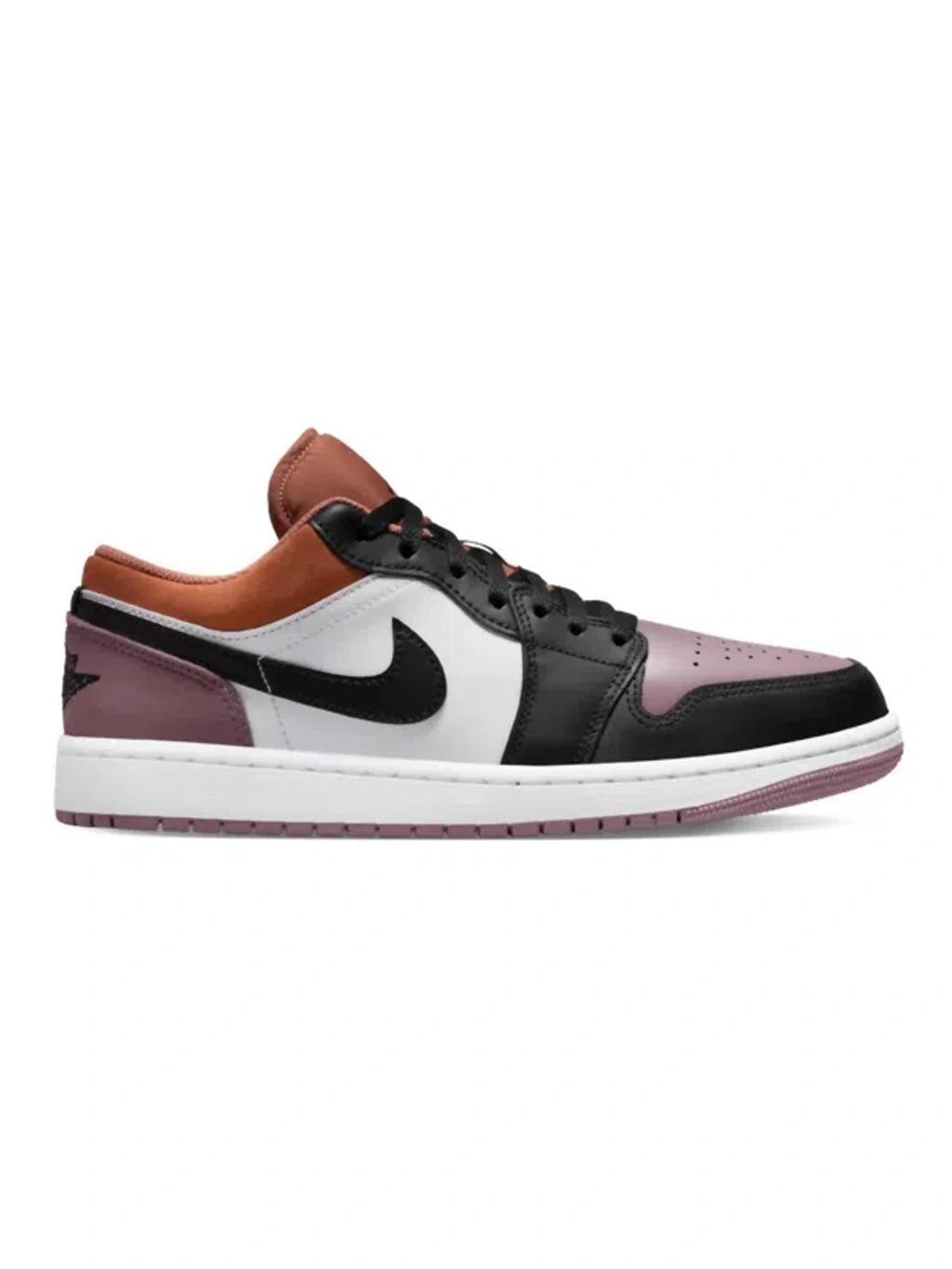 JORDAN Men's 1 Low Se Sneakers In White/black/sky J Orange/sky J Mauve In Multi Product Image