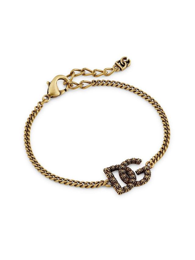 Womens Goldtone Monogram Bracelet Product Image