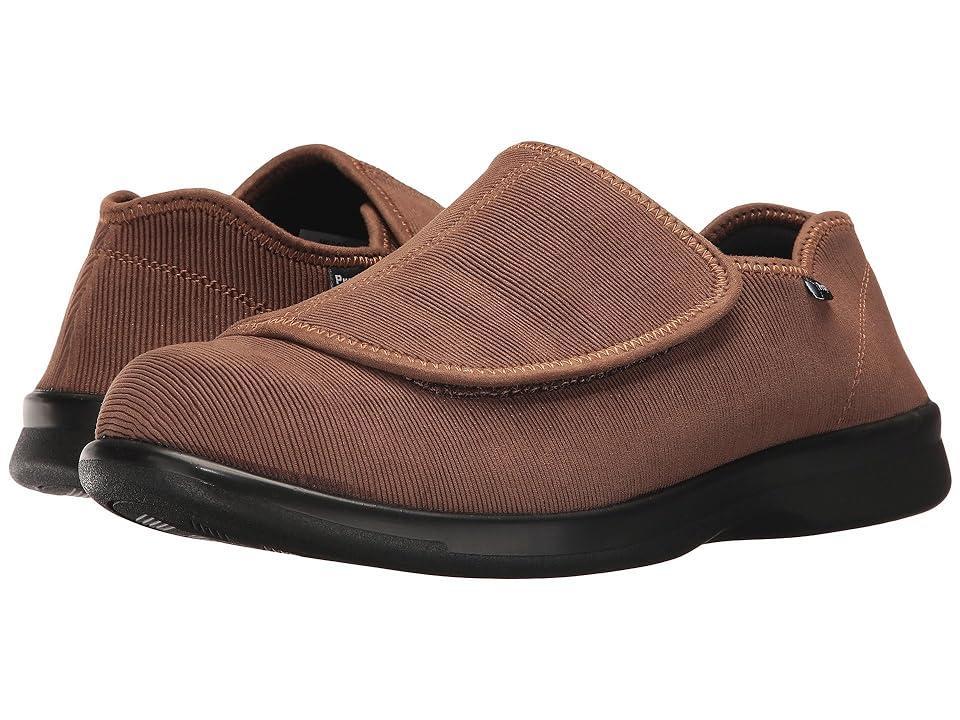 Propet Cush 'N Foot (Sand Corduroy) Men's Slip on Shoes Product Image