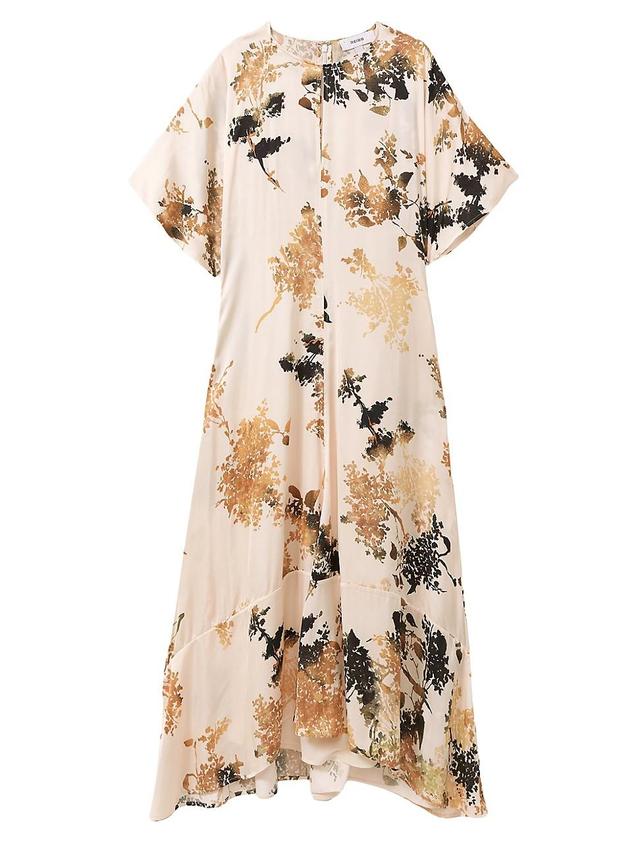 Womens Chrissy Floral Midi-Dress Product Image