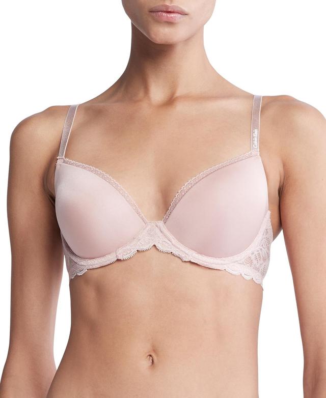 Calvin Klein Seductive Comfort Lace Demi Lift Convertible Bra Product Image