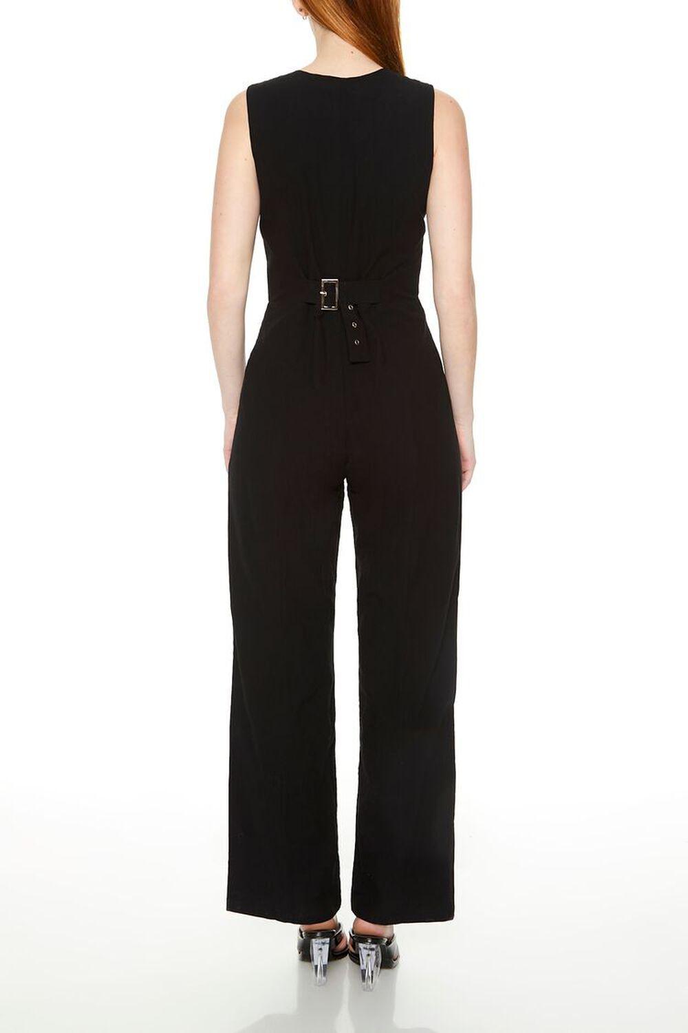 Sleeveless Button-Front Jumpsuit | Forever 21 Product Image