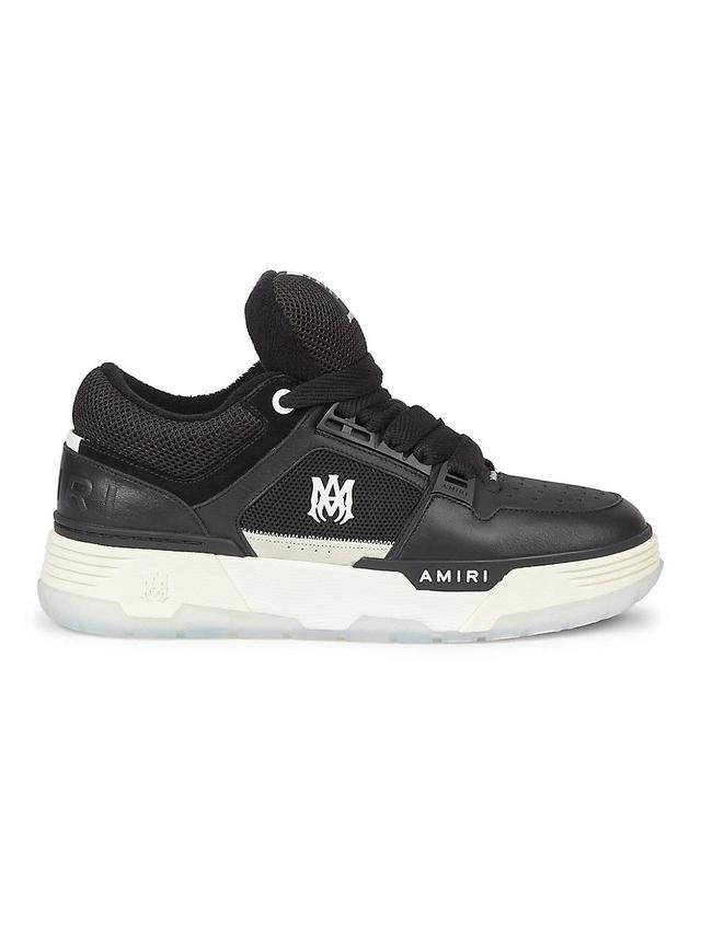 Mens MA-1 Leather Low-Top Sneakers Product Image