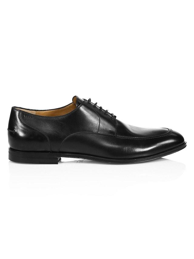 Mens Westminster Leather Derby Shoes - Black - Size 13 - Black - Size 13 Product Image