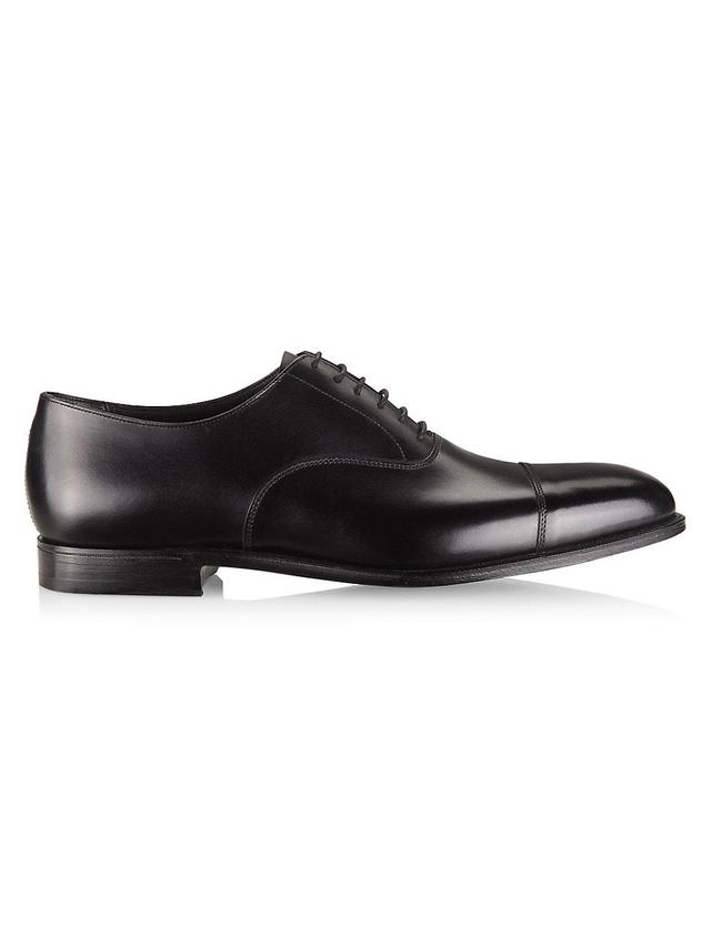 Mens Hand Grade Lonsdale Leather Cap-Toe Oxfords Product Image