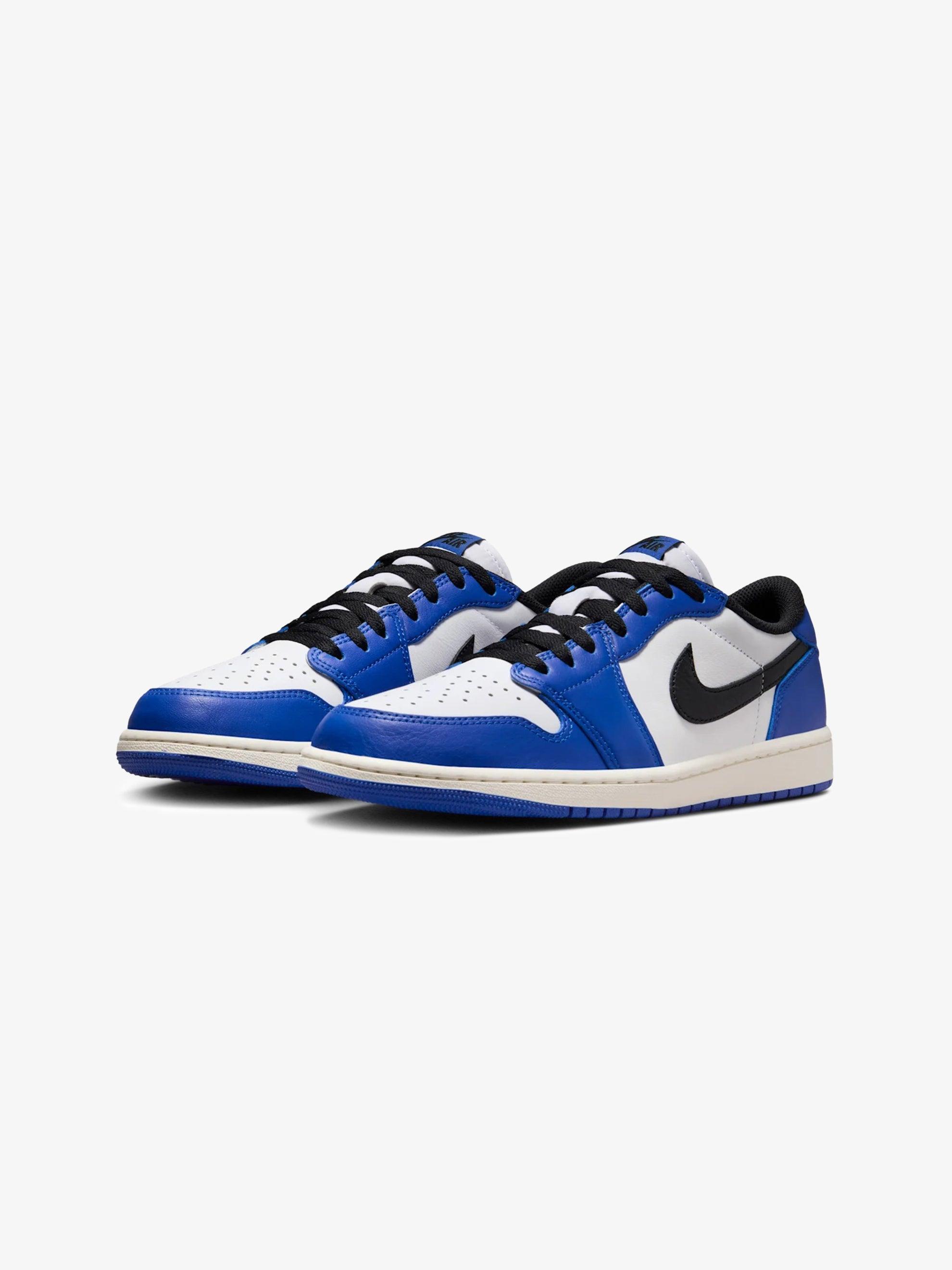 Air Jordan 1 Low OG (WHITE/BLACK-GAME ROYAL-SAIL) Product Image