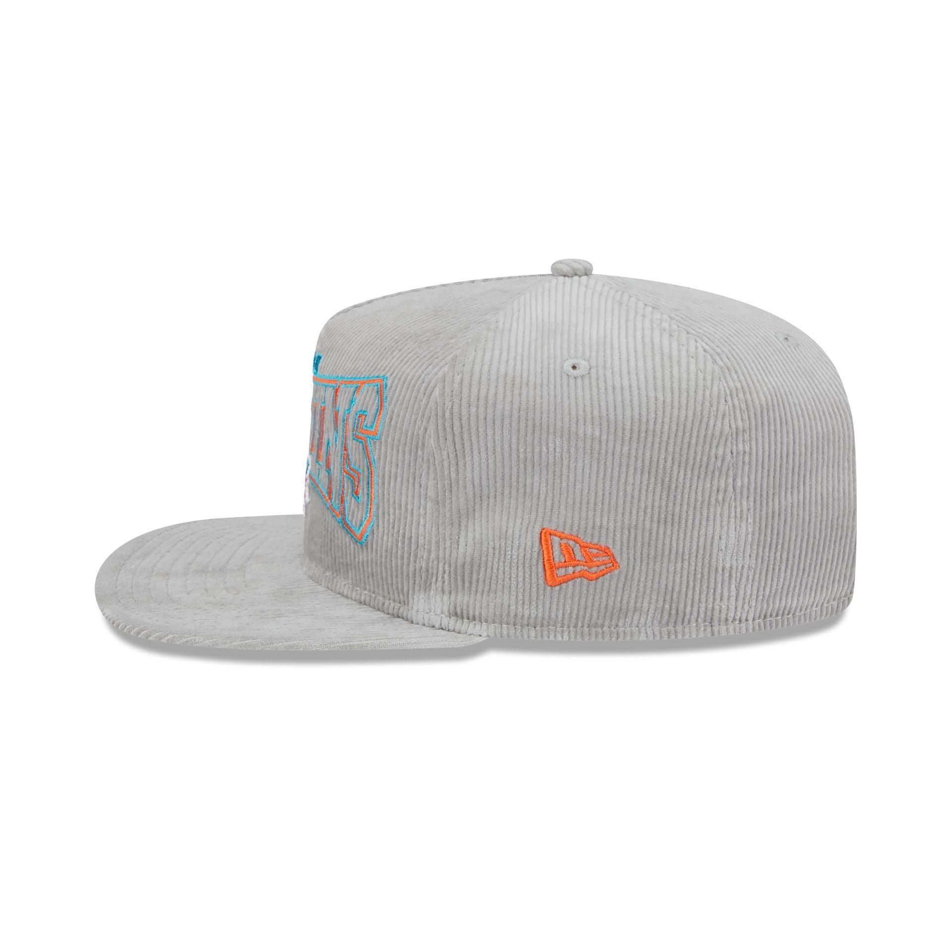 Miami Dolphins Gray Cord Golfer Hat Male Product Image