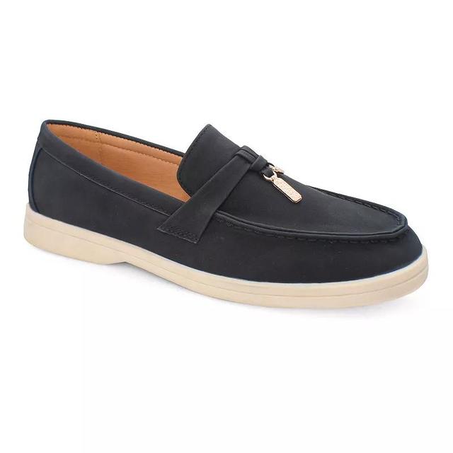 Yoki Carol-10 Womens Loafers with Buckle Product Image