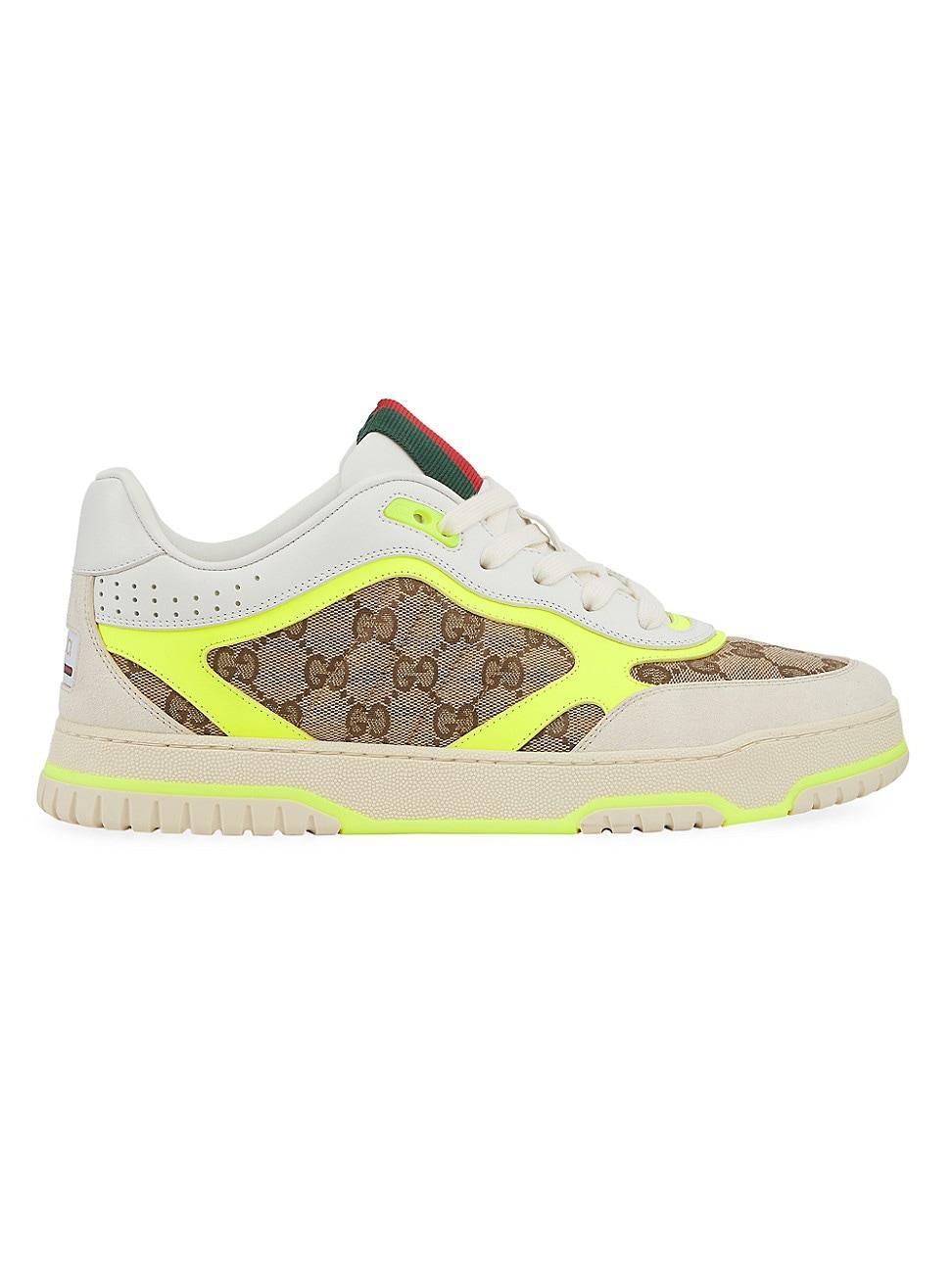 Mens Re-Web GG Canvas Sneakers Product Image