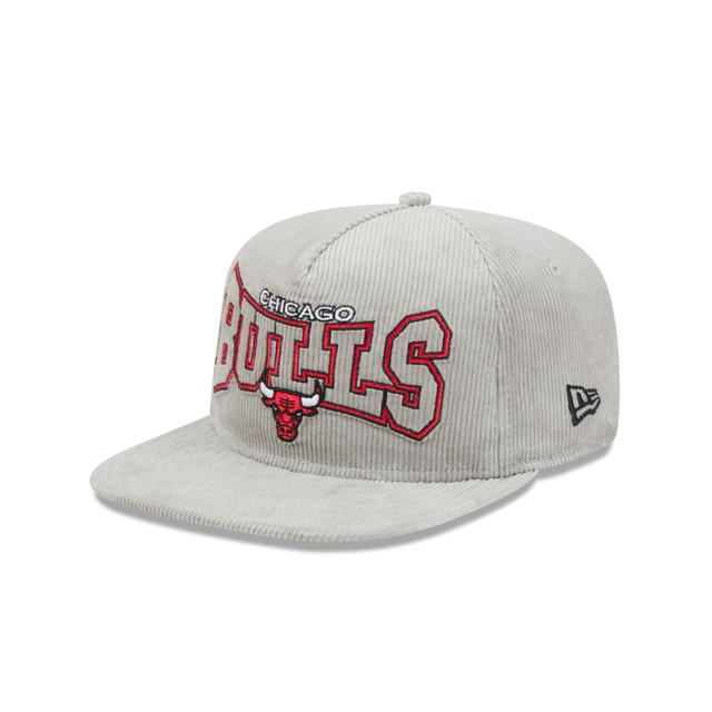 Chicago Bulls Gray Cord Golfer Hat Male Product Image