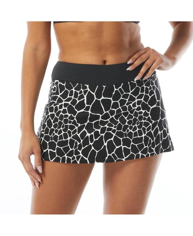 Beach House Sport Womens Emma Pull On Swim Skort With Giraffe Print Product Image