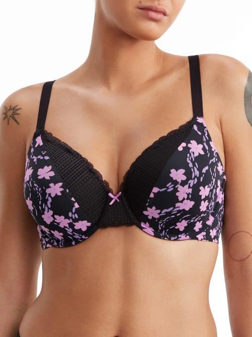 Womens Maidenform Comfort Devotion Full Coverage Lace Trim Bra 9404, Womens Product Image