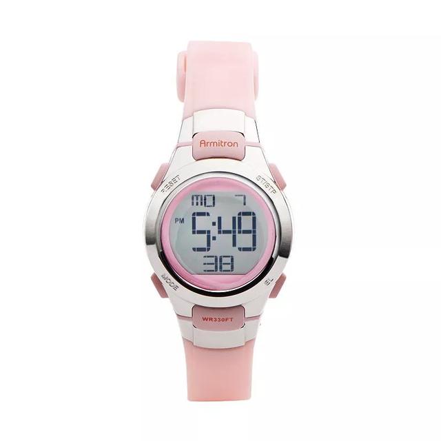 Armitron Womens Digital Chronograph Watch Pink Product Image