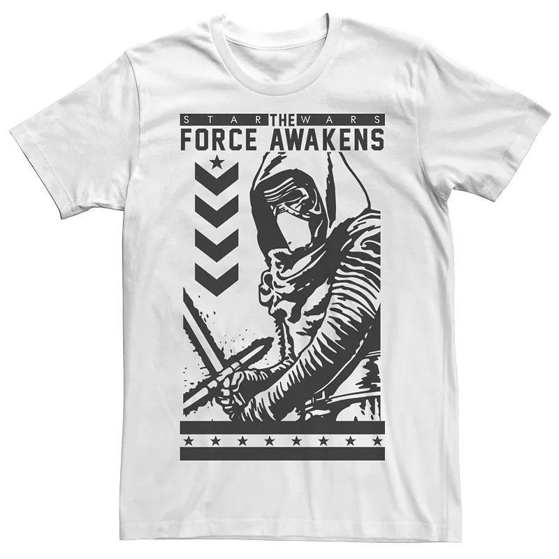 Mens Star Wars The Force Awakens Kylo Ren Poster Tee Product Image