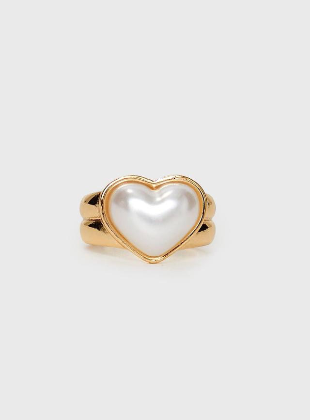 Adria Pearl Ring Gold Product Image