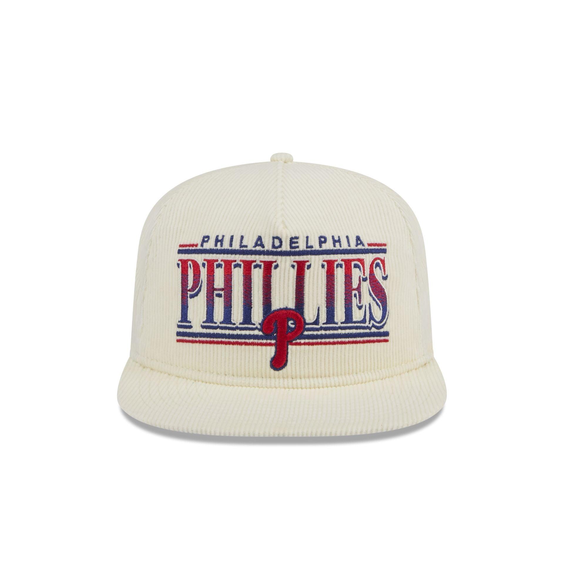 Philadelphia Phillies Throwback Corduroy Golfer Hat Male Product Image