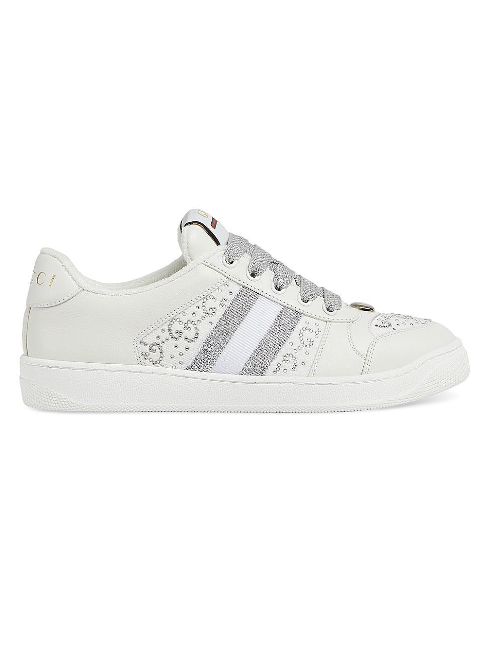 Womens Screener Leather Low-Top Sneakers Product Image