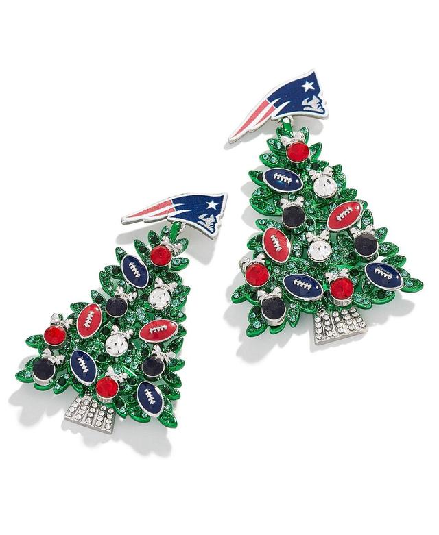 Womens Baublebar New England Patriots Tree Earrings Product Image