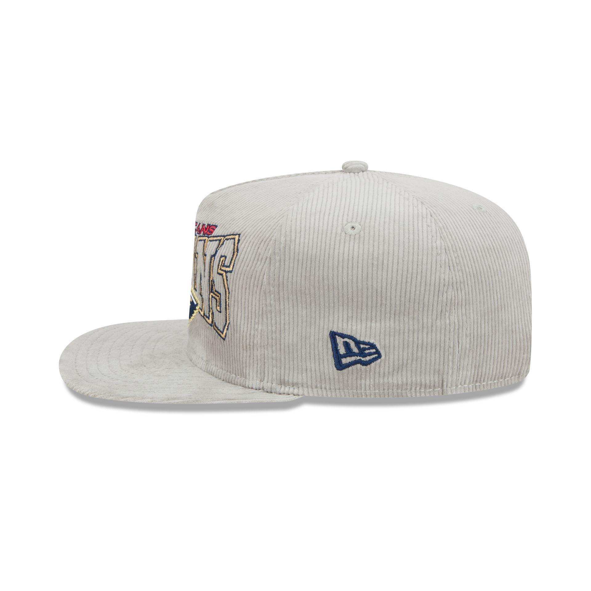 New Orleans Pelicans Gray Cord Golfer Hat Male Product Image