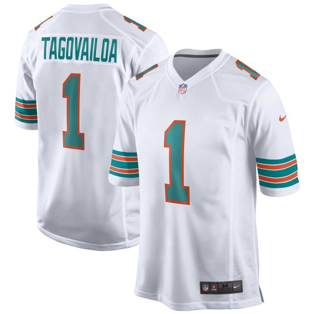 Mens Nike Tua Tagovailoa Miami Dolphins 2nd Alternate Game Jersey Product Image