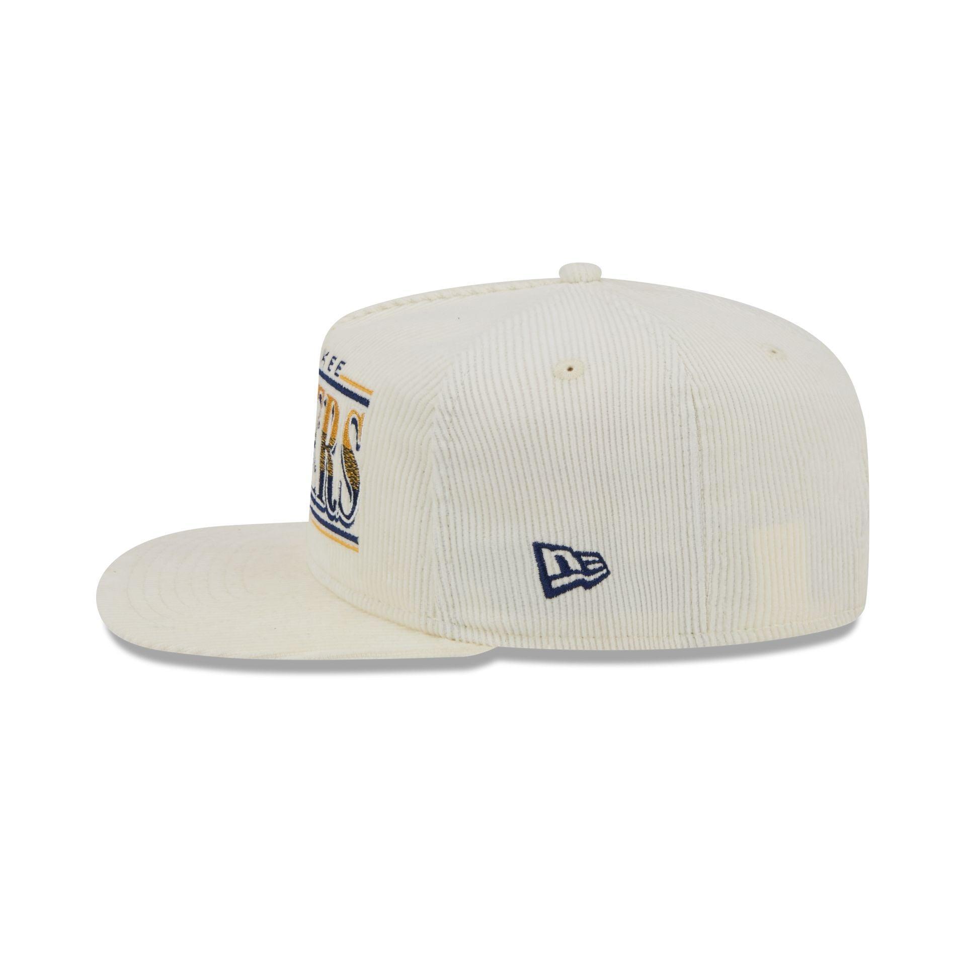 Milwaukee Brewers Throwback Corduroy Golfer Hat Male Product Image