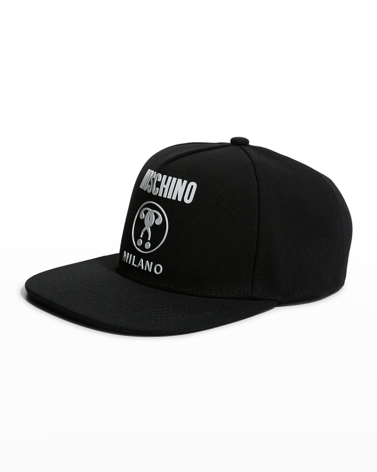 Mens Flat Brim Logo Baseball Hat Product Image