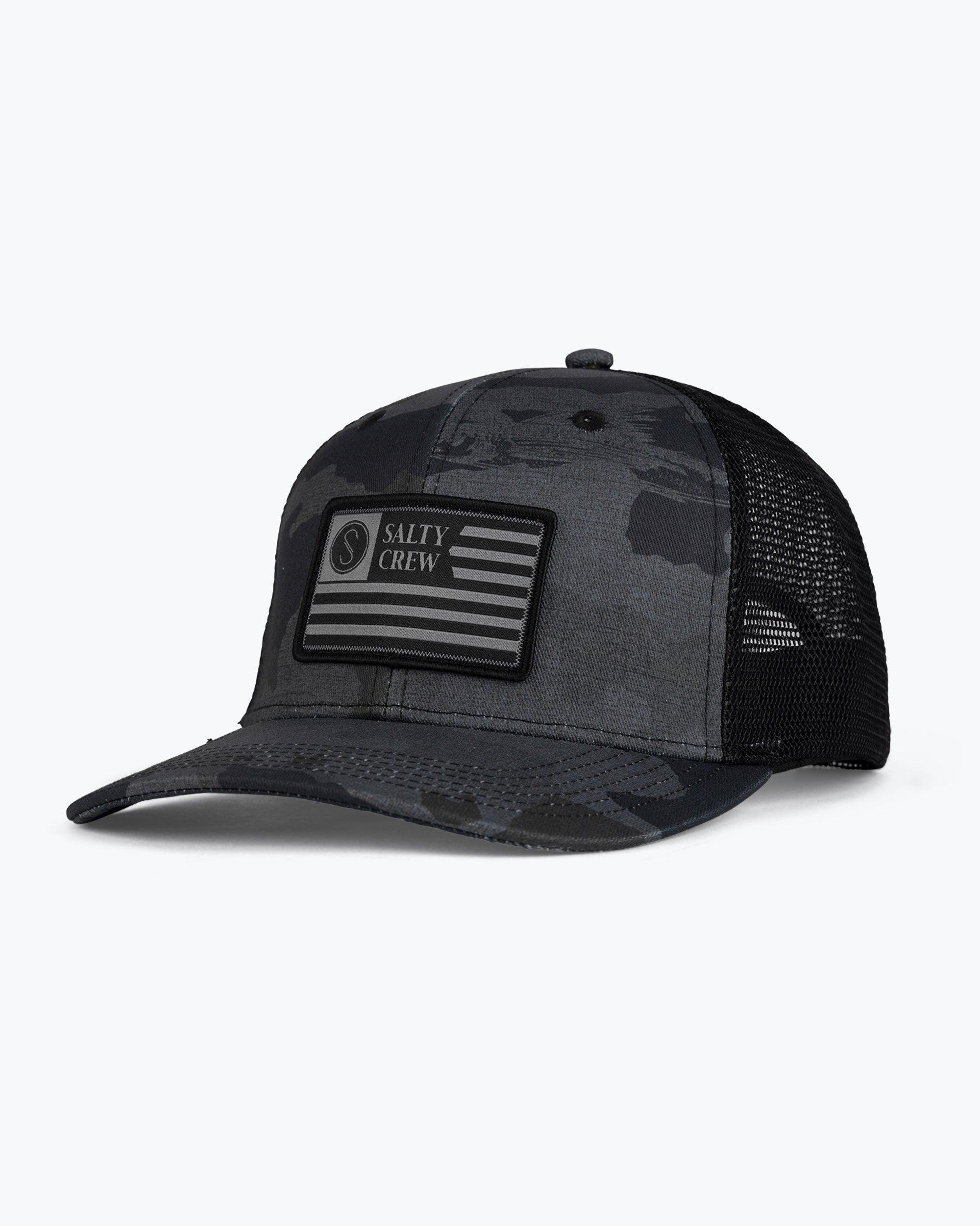 Patriot Black/Camo Retro Trucker Male Product Image