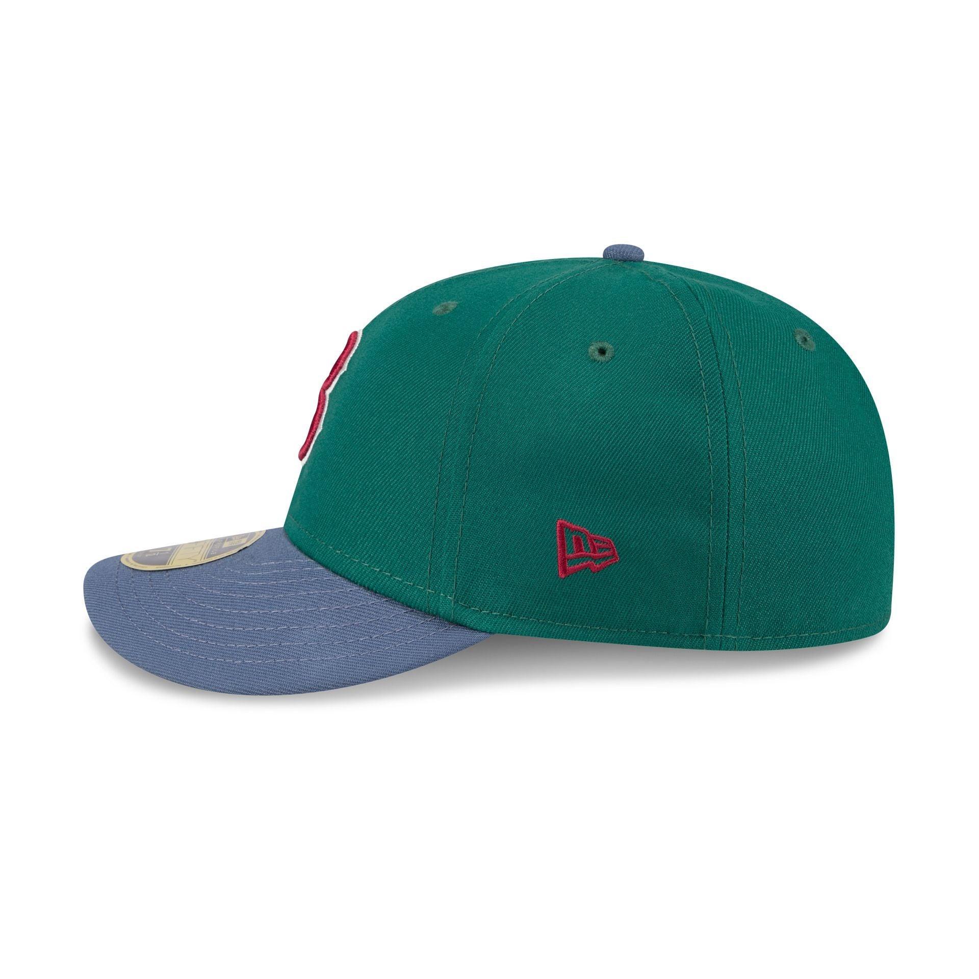 Chicago Cubs Green Gemstone Low Profile 59FIFTY Fitted Hat Male Product Image