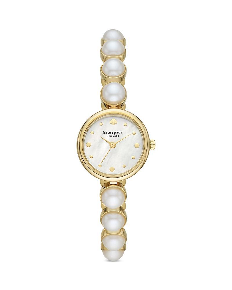 Womens Goldtone Stainless Steel & Cubic Zirconia Bracelet Watch Product Image