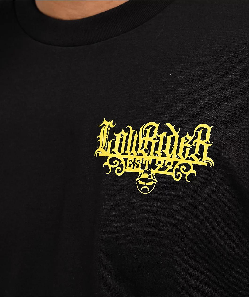 Lowrider LR Cultura Black T-Shirt Product Image