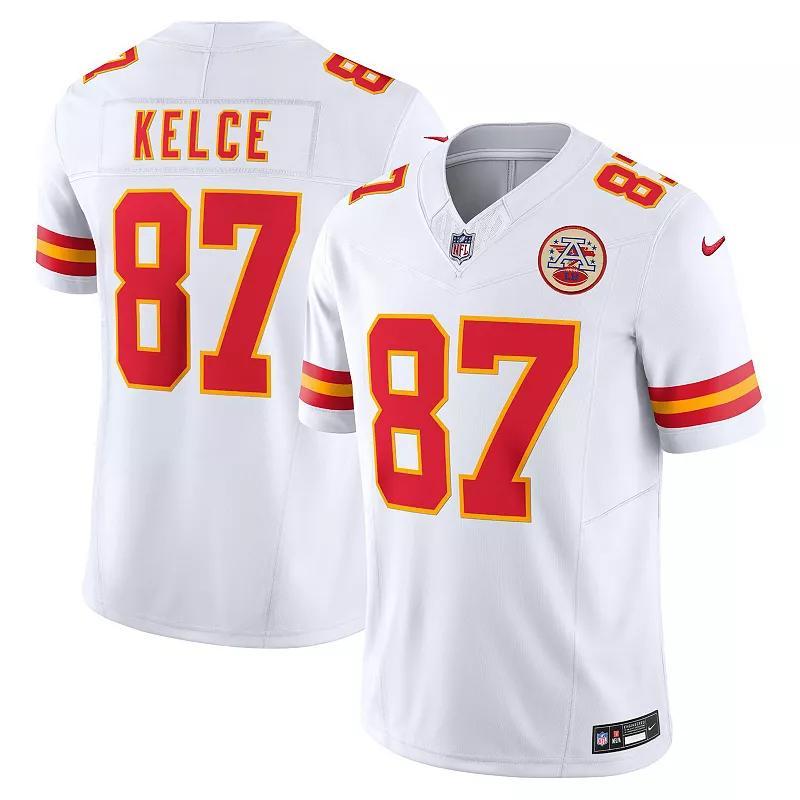 Mens Nike Travis Kelce Kansas City Chiefs Vapor F.U.S.E. Limited Jersey Product Image