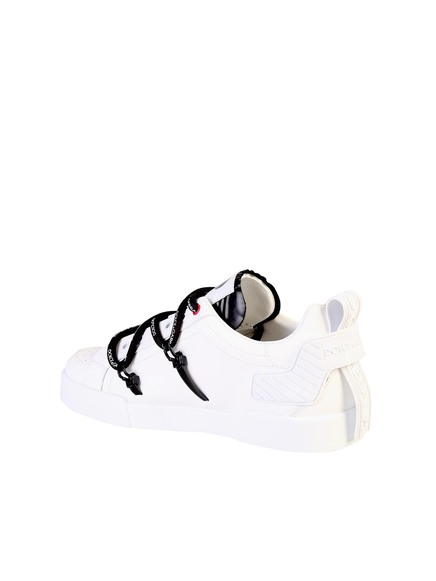 Branded Sneakers In White Product Image