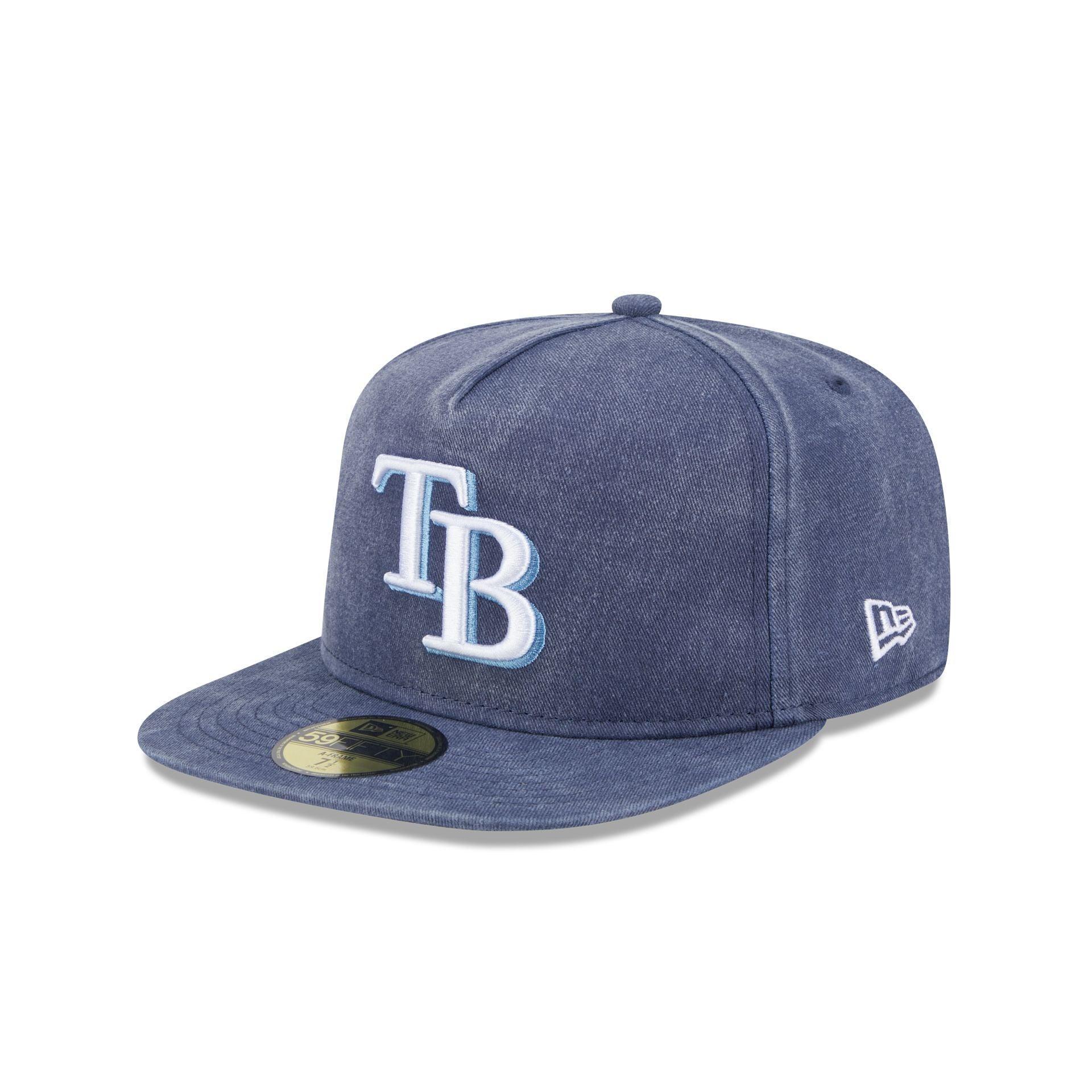 Tampa Bay Rays Pigment Dye 59FIFTY A-Frame Fitted Hat Male Product Image