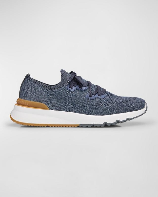 Mens Stretch-Knit Low-Top Sneakers Product Image