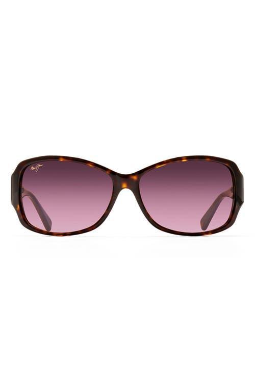 Maui Jim Nalani PolarizedPlus2 Rectangular 61mm Sunglasses Product Image