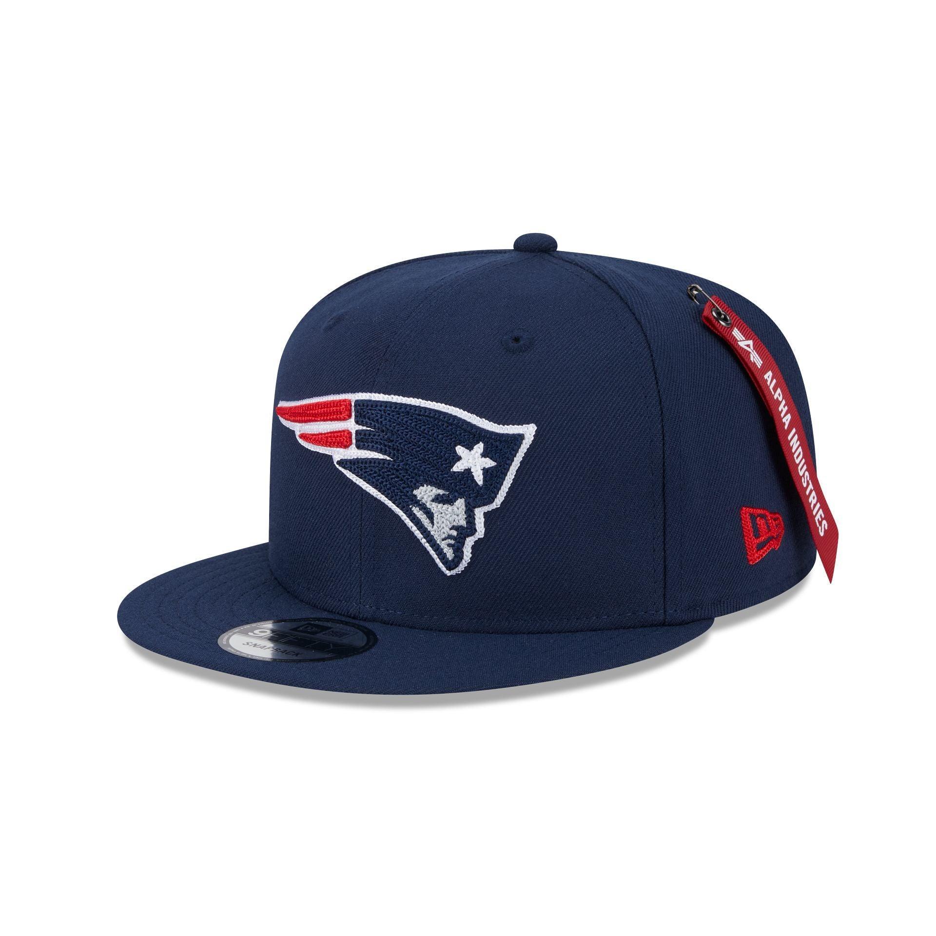 Alpha Industries x New England Patriots Navy 9FIFTY Snapback Hat Male Product Image