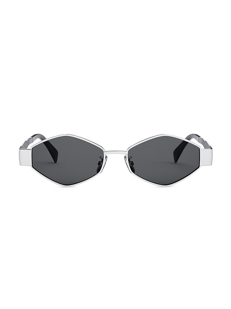 Womens Metal Triomphe 54MM Geometric Sunglasses Product Image