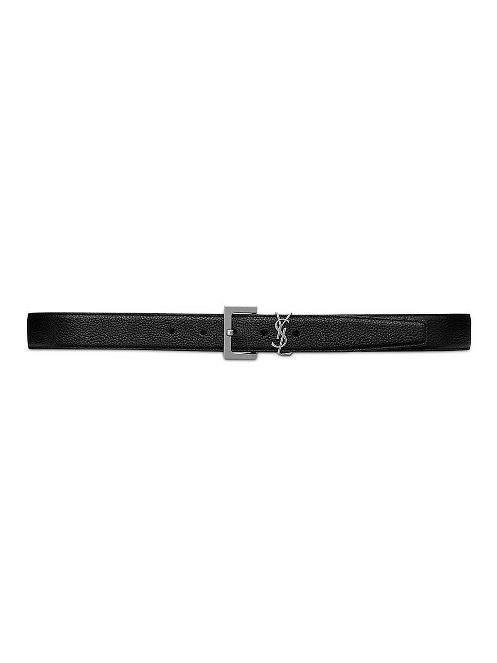 Mens Grain Leather Belt Product Image