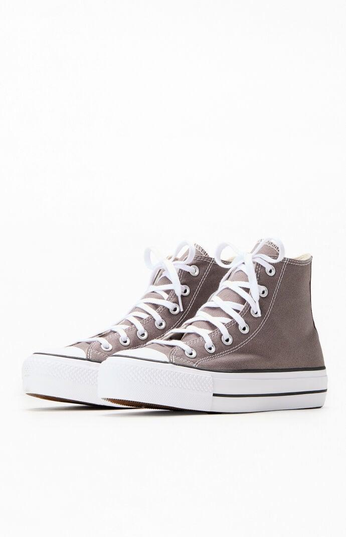 Womens Converse Chuck Taylor All Star Lift Hi Sneaker - Pure Pumice Product Image