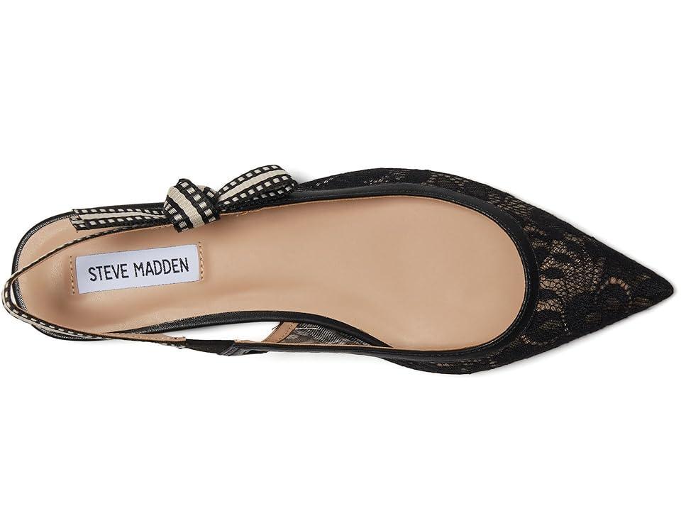 Steve Madden Olsen Lace) Women's Flat Shoes Product Image