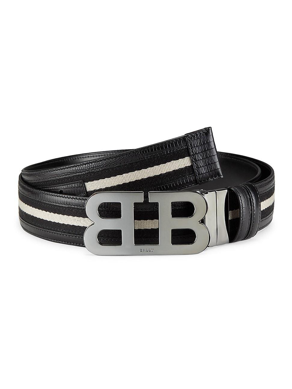 Mens Leather Buckle Belt Product Image