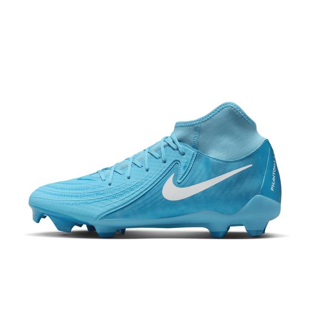 Nike Mens Phantom Luna II Academy FG/MG - Soccer Shoes Blue Fury/White Product Image